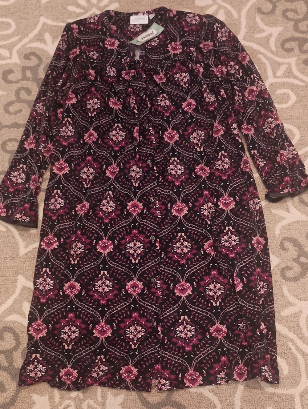 National Brand Snap Front Super Soft Robe